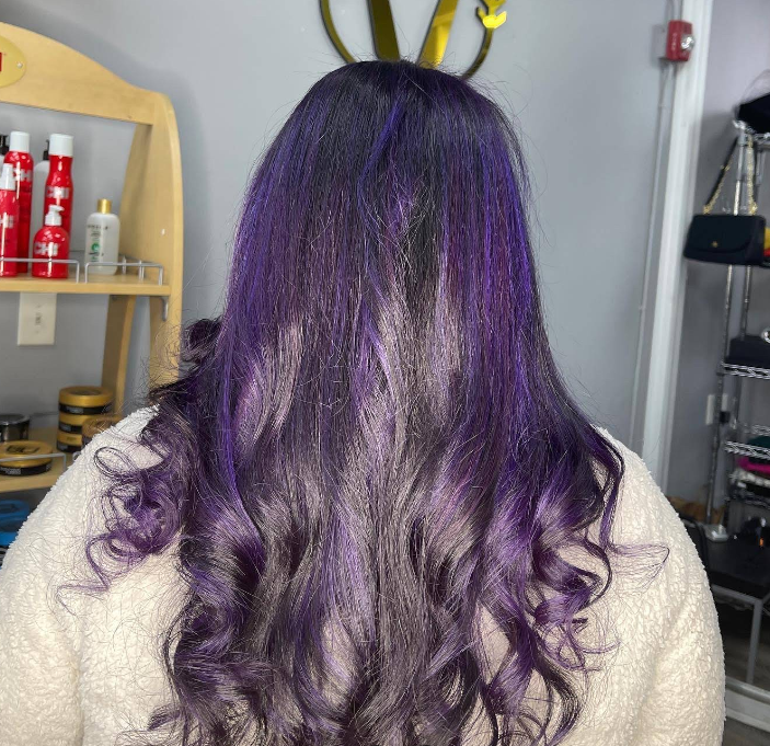 Color treatment result